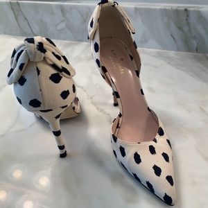 Kate Spade Peggy Spotted D’orsay Pump
